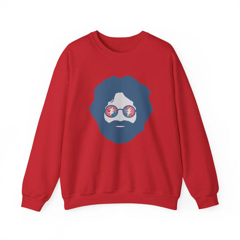 Grateful Dead - Jerry | Life is dead. Crewneck Sweatshirt - StealieShop
